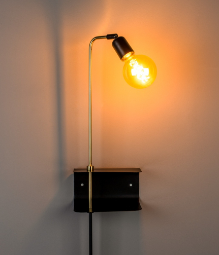 Shaw Wall Lamp Black 1