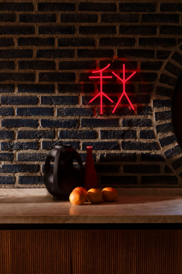 Sya Autumn Neon Wall Light Front