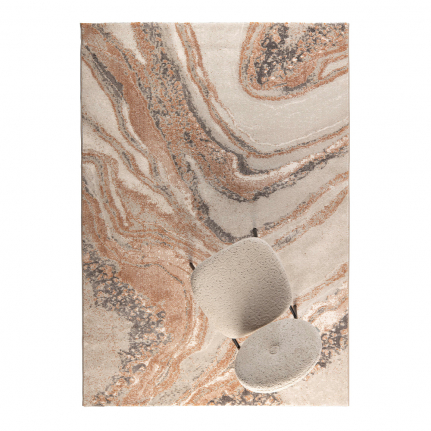 Solar Carpet 160x230 Grey/Terra 1