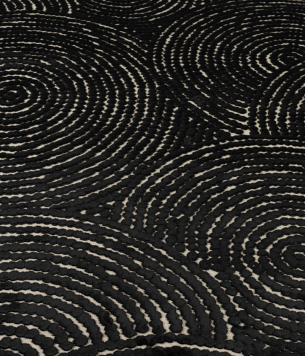 Dots Carpet Black 200X300 1