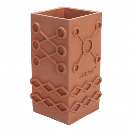 Graphic Vase Square Terra 1