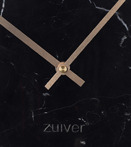 Marble Time Clock Black 1
