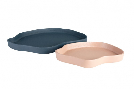 Revolt Trays Set of 2 Blue/Pink Front