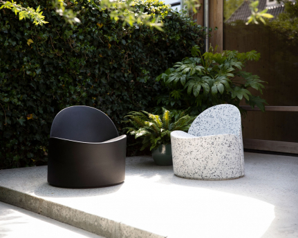Bloom Lounge Chair Black-Black 1