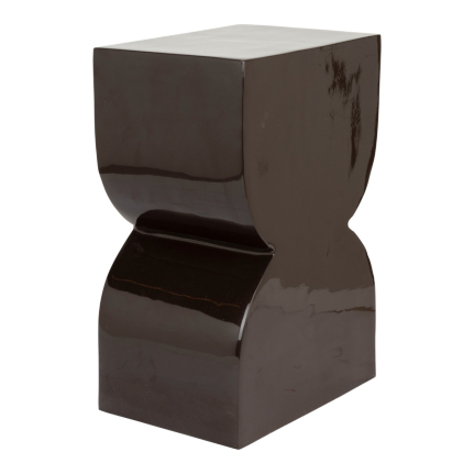 Cones Stool Shiny Brown 3