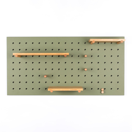Bundy Pegboard Green 1