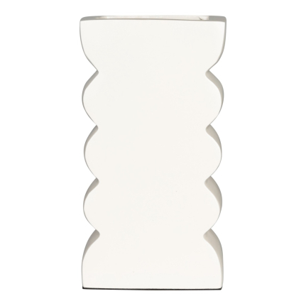 Curves Vase S Shiny Beige 1