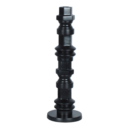 Totem Candle Holder M Black 1