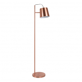 Buckle Head Floor Lamp Copper Zuiver, Five Head Floor Lamp Shades
