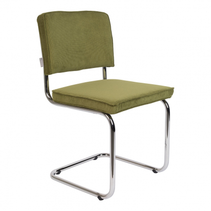 Ridge Rib Chair Green 1