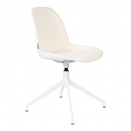Albert Kuip Swivel Stoel Wit 1