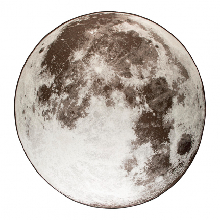 Moon Outdoor Carpet Round '200 Stone Grey 1