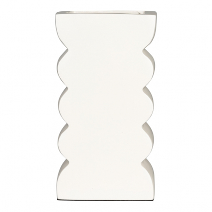 Curves Vase S Shiny Beige 1