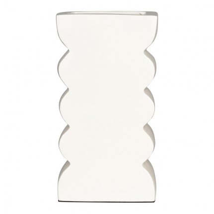 Curves vase L Shiny Beige 3