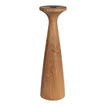 Flames Candle Holder L Brown 1