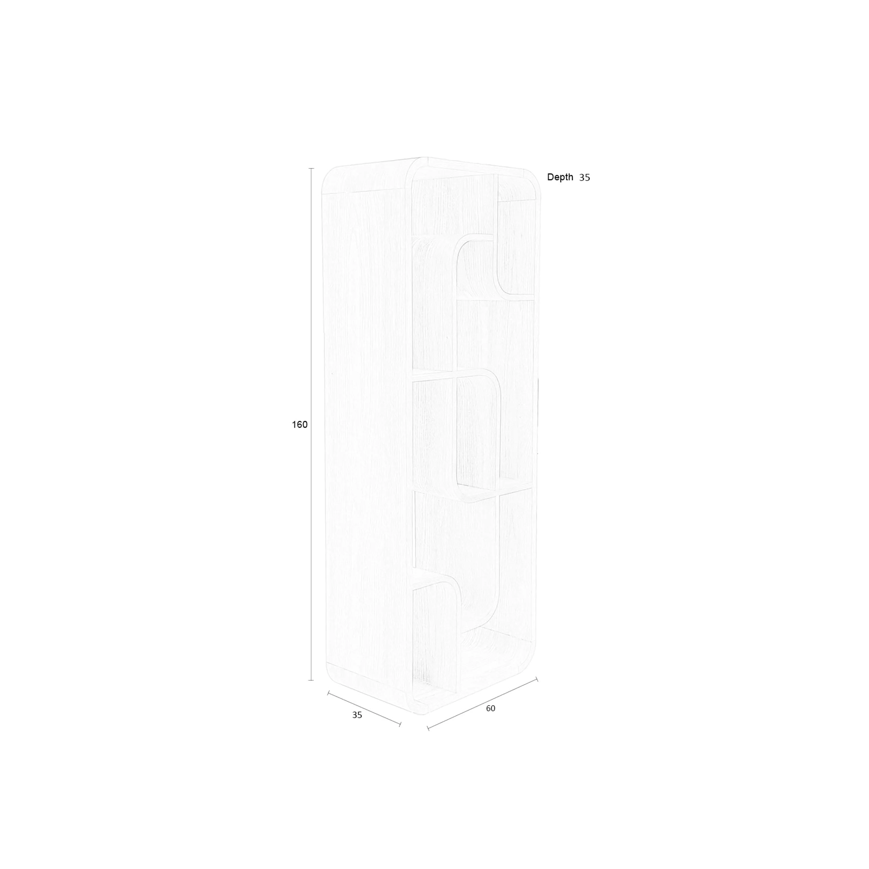 Seven Kast Bruin | Zuiver