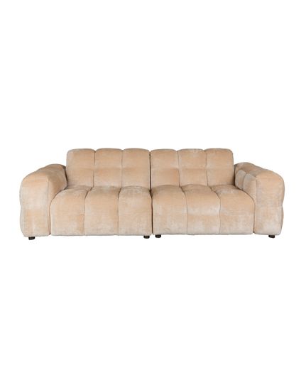 Hackman sofa velours 3-seater Front