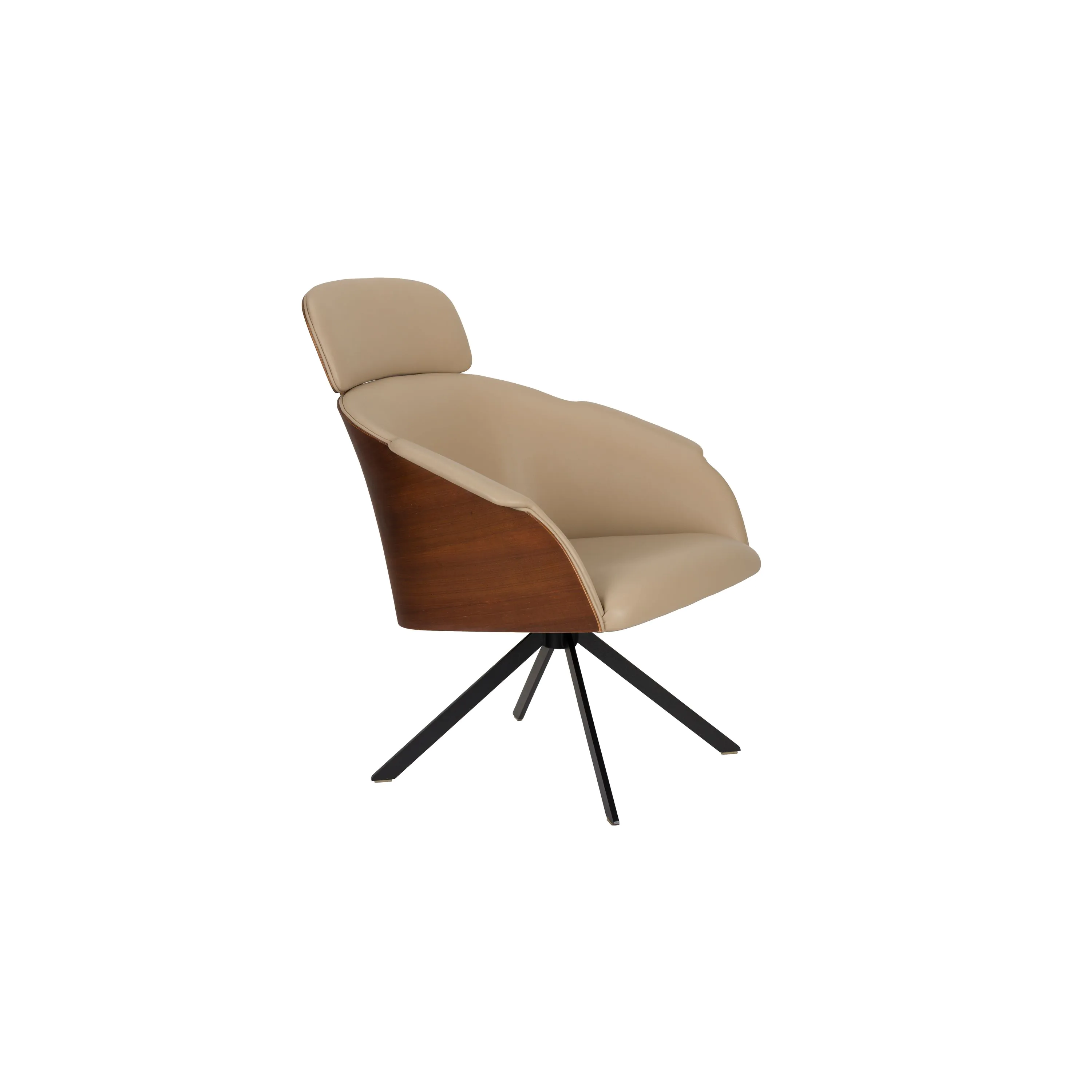 Frie Lounge Chair Beige | Zuiver