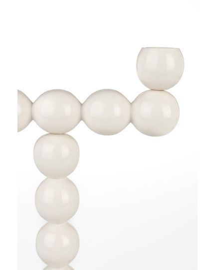 Bubbles two candle holder Front