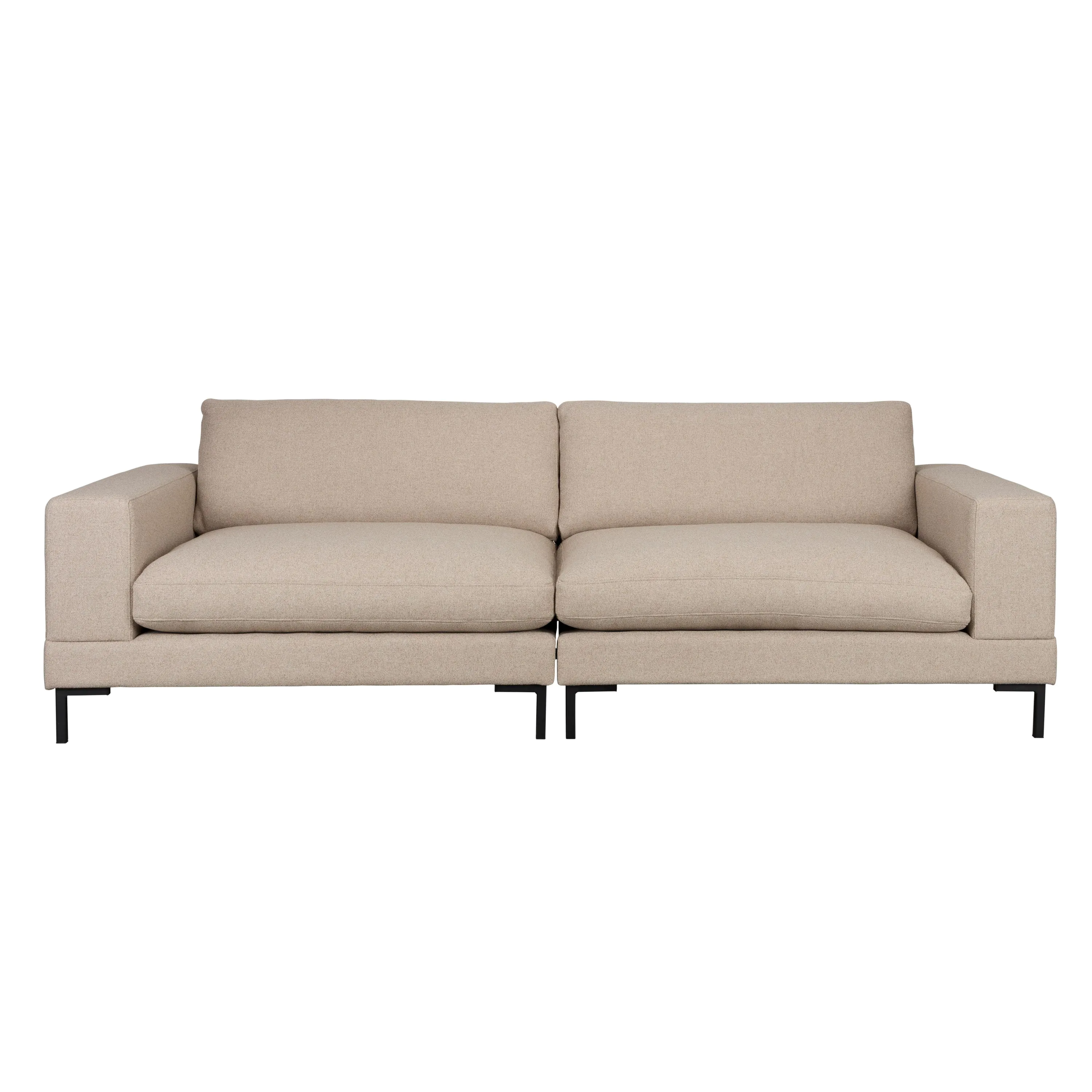 Wester Sofa 3-seater Cappuccino | Zuiver