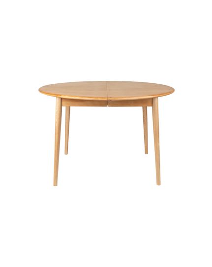 Twist table round Front