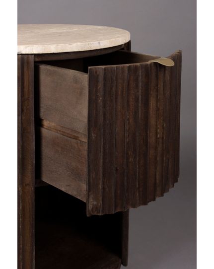Marlow side table bed stand Front