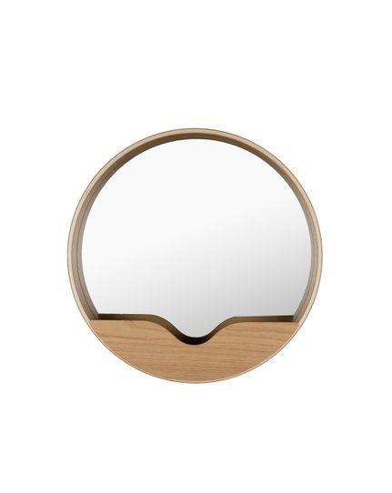 Round wall mirror Front Side