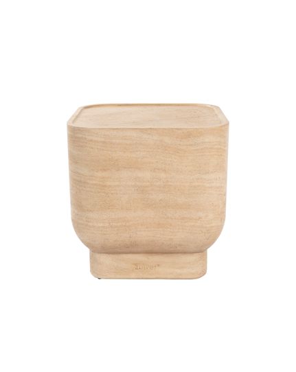 Noble side table square Front