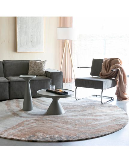 Solar carpet round Front Side