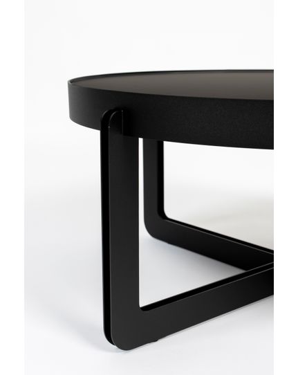 Centre coffee table round Front Side