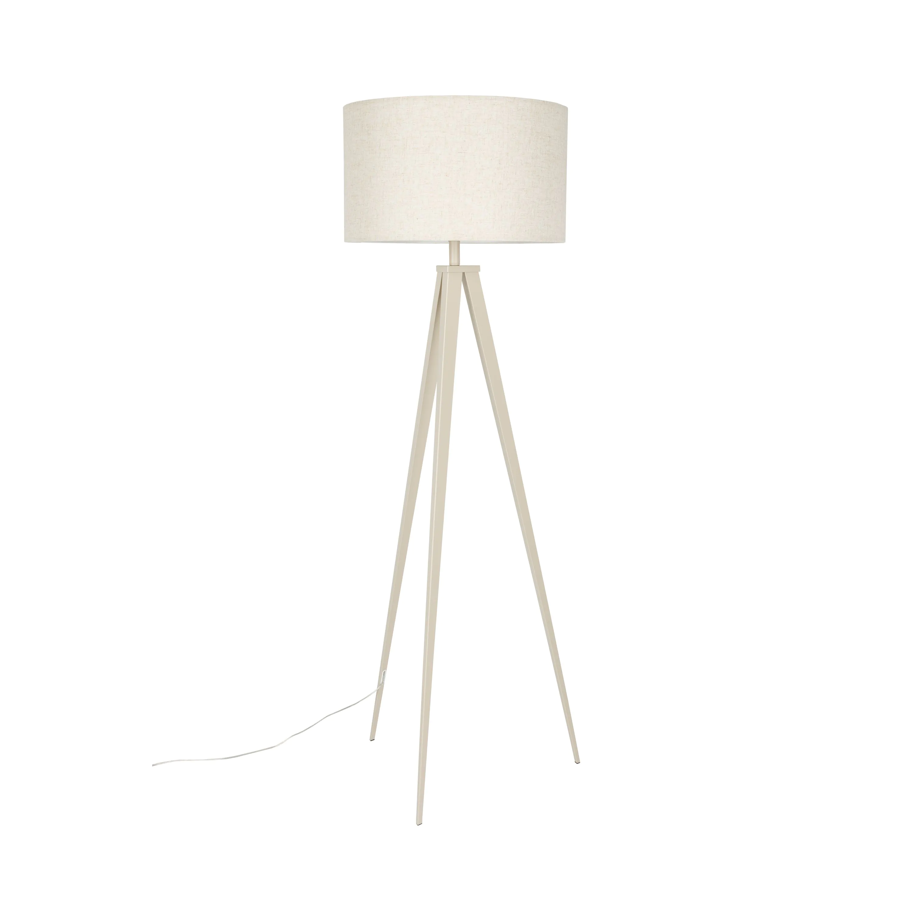 Tripod Floor Lamp Beige | Zuiver