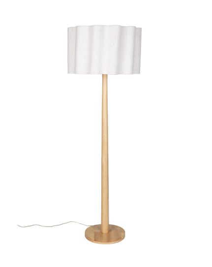 Scallop floor lamp Front