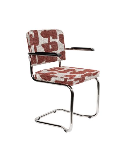 Ridge kink deco symbols armchair