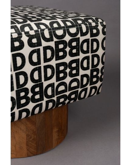 Monogram stool Front