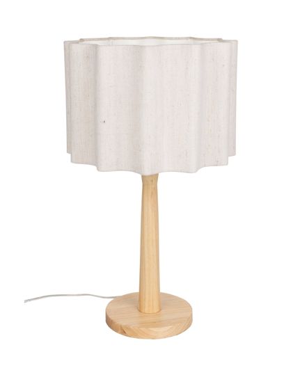 Scallop table lamp Front