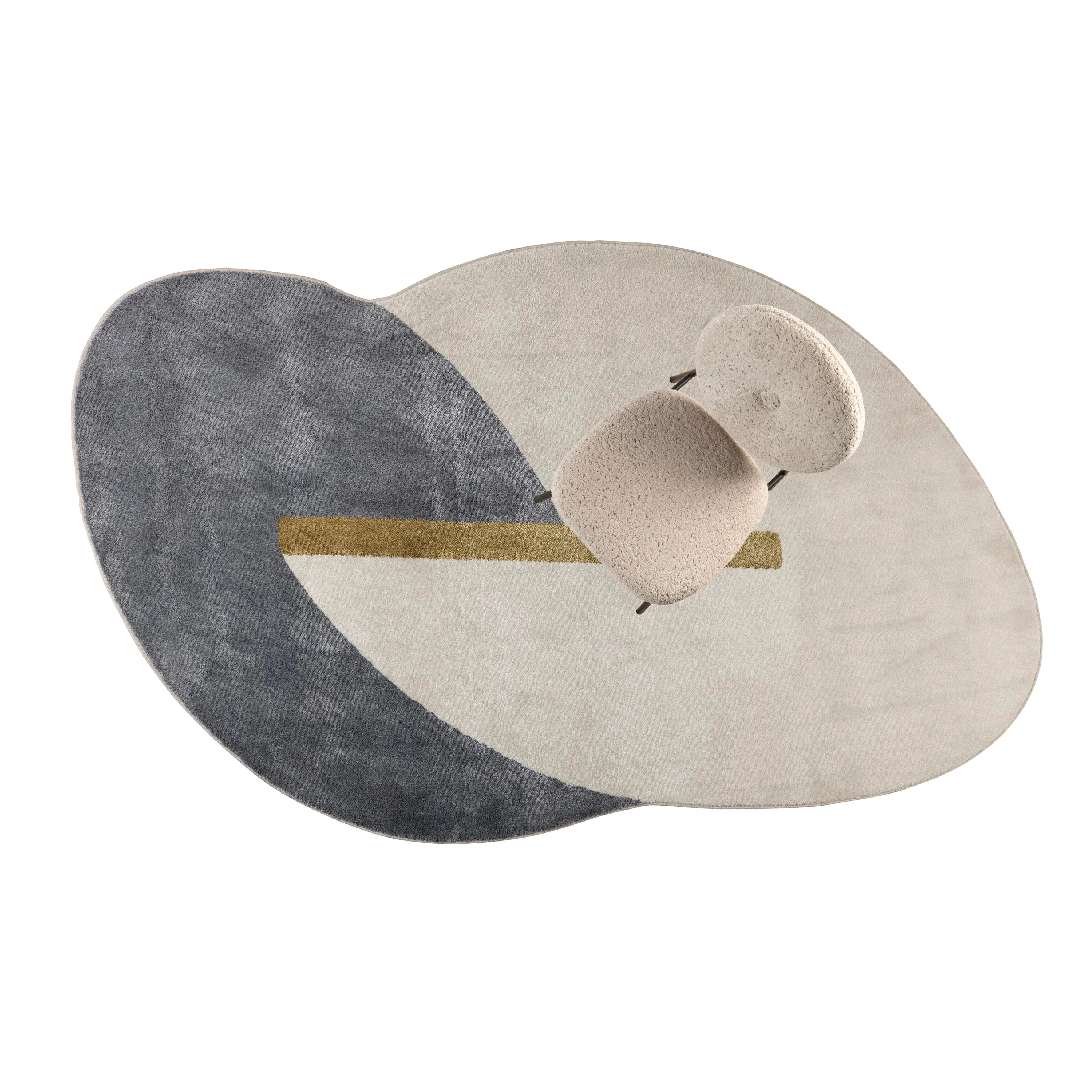 Phila Carpet 160x257 Blue | Zuiver