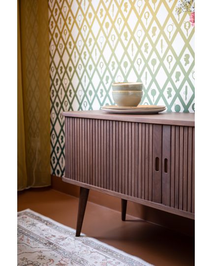 Barbier sideboard walnut Front Side