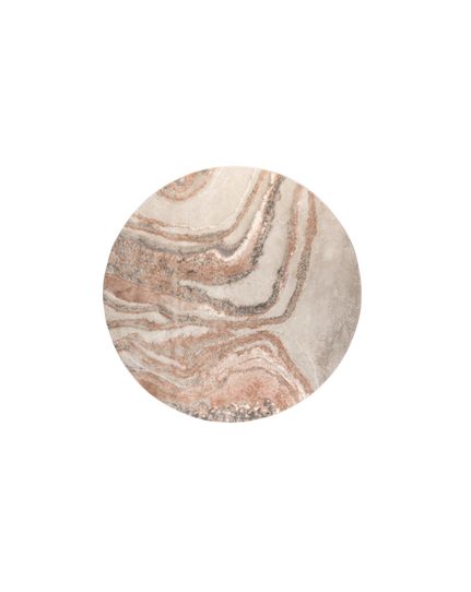 Solar carpet round Front Side