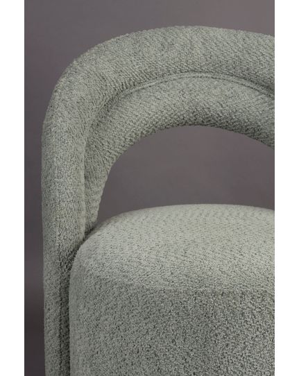 Seina swivel lounge chair Front Side