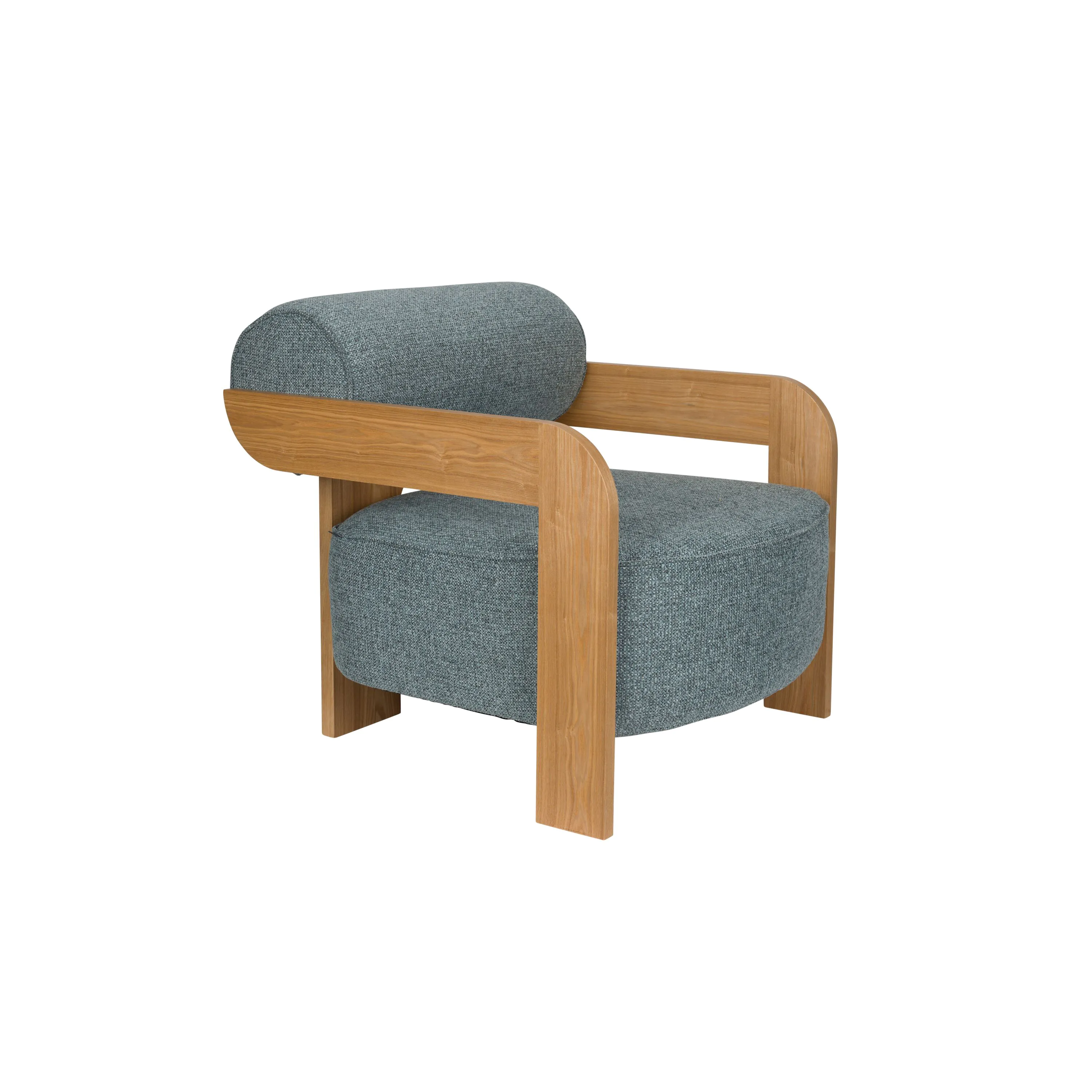 ユウシュンラン、ミズトンボソウ Oolong Lounge Chair Ocean Blue | Zuiver