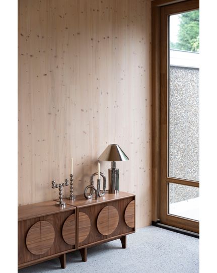 Bubbles one candle holder Front