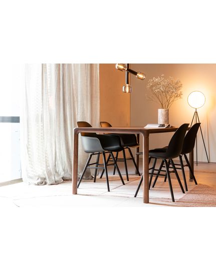 Albert Kuip chair, armchair all black Front Side