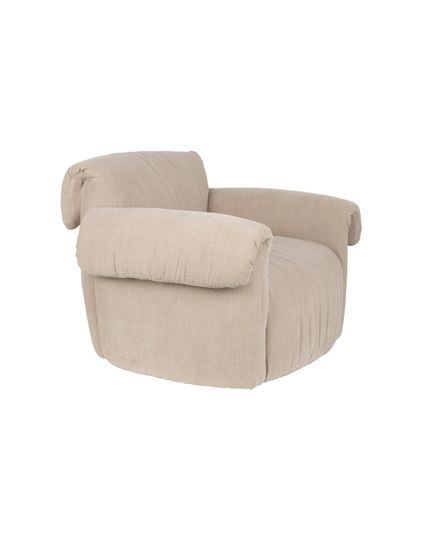 Puffy lounge chair