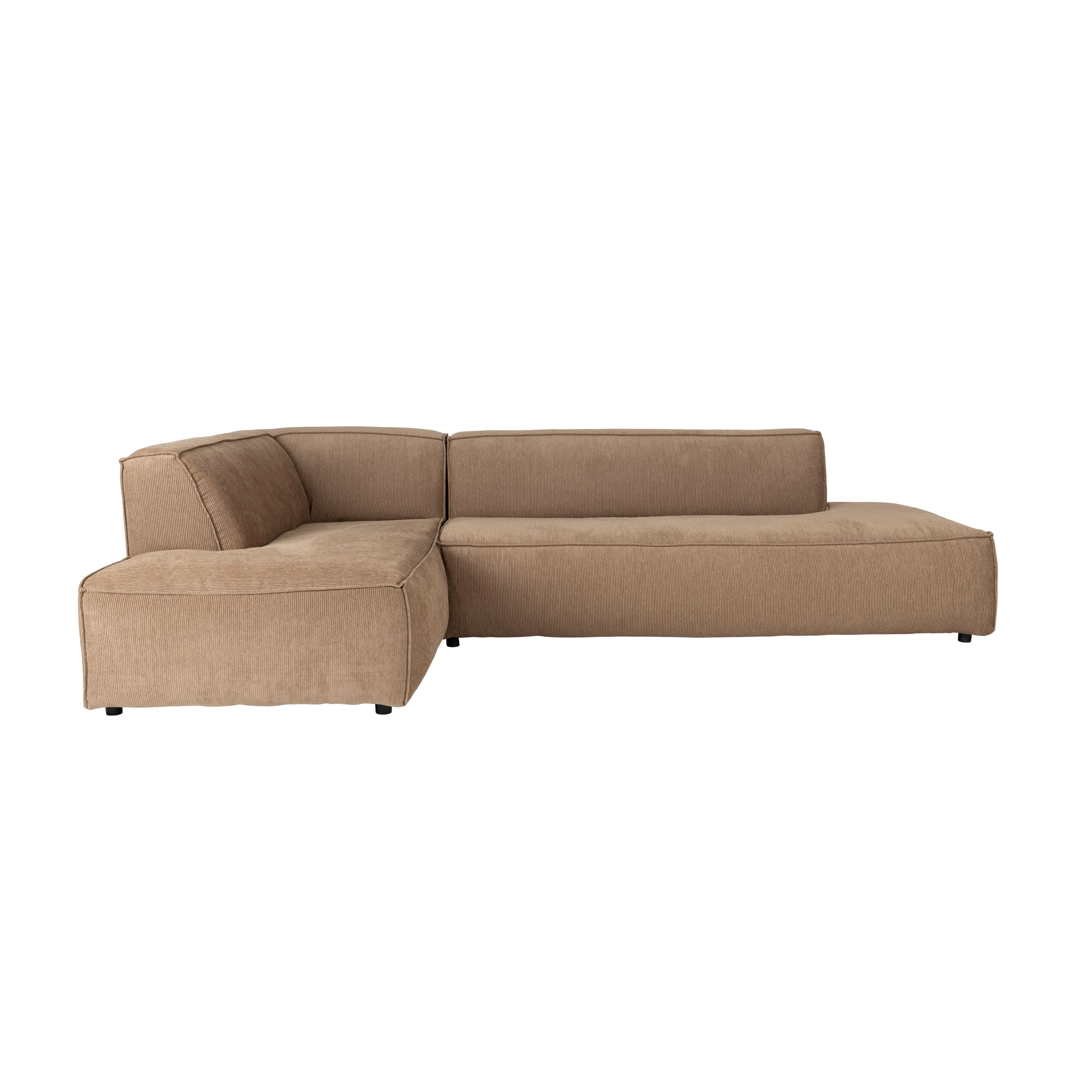 unico SUABI(スアビ) オットマン Fat Freddy Rib Sofa Left Caramel | Zuiver