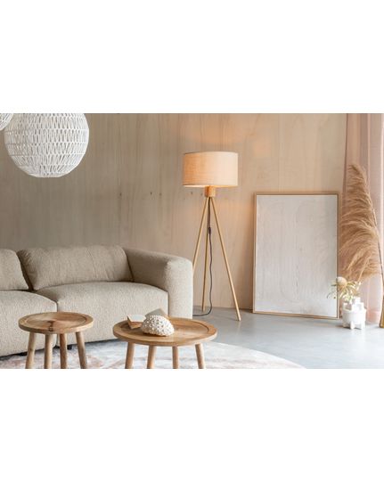 Fan floor lamp Front Side