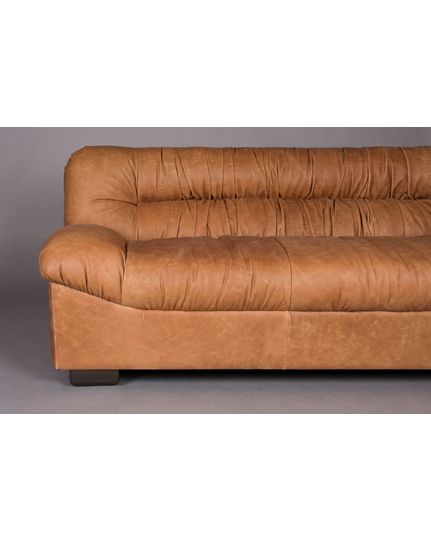 Douglas sofa 3 seater leather wax Front