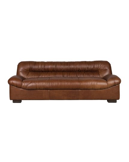 Douglas sofa 3 seater leather wax Front