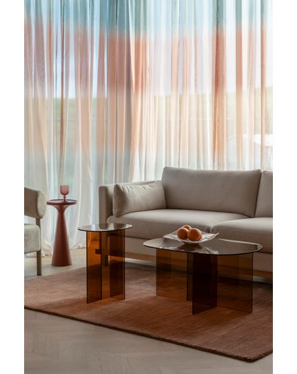 Linea side table Front