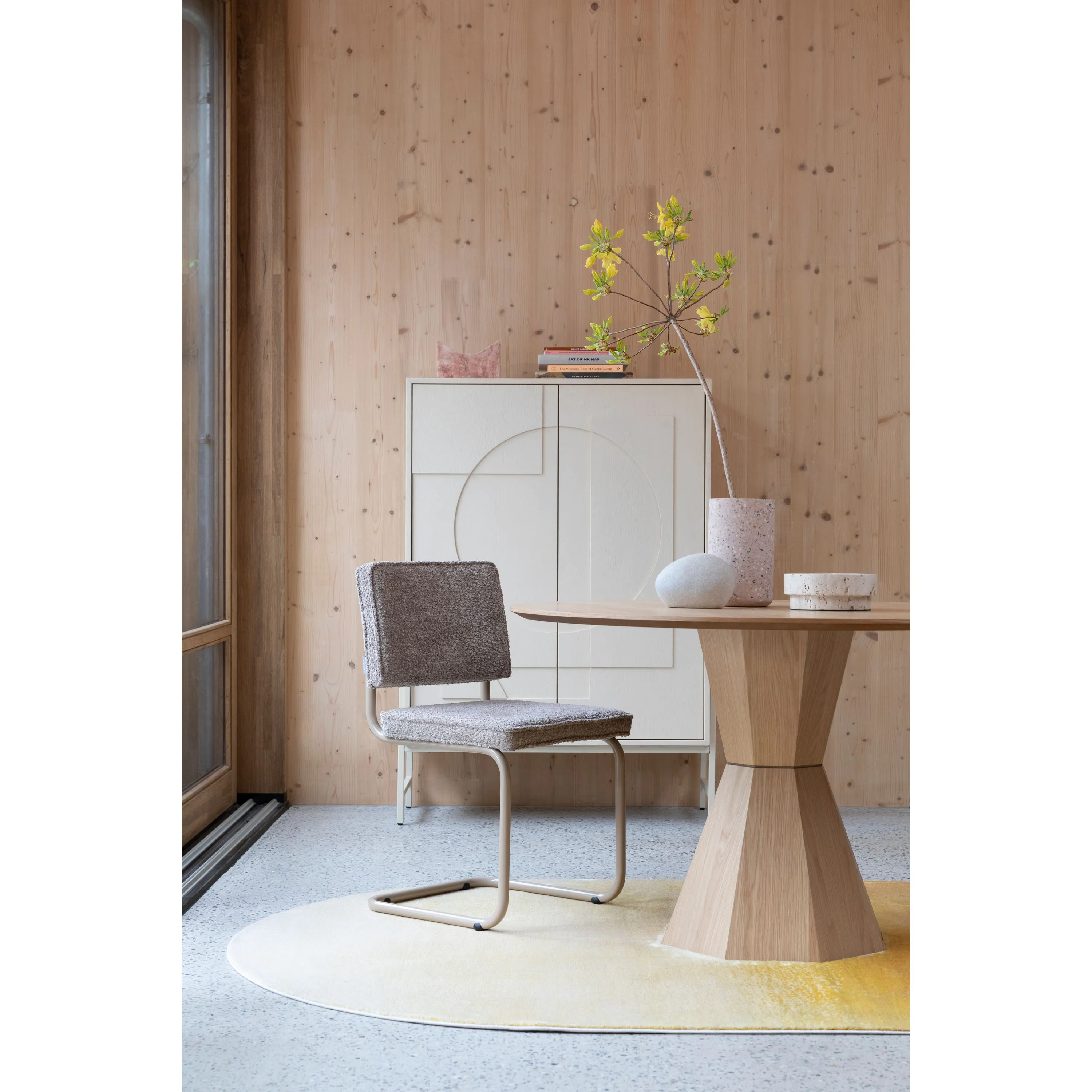 Ridge Soft Chair Beige | Zuiver