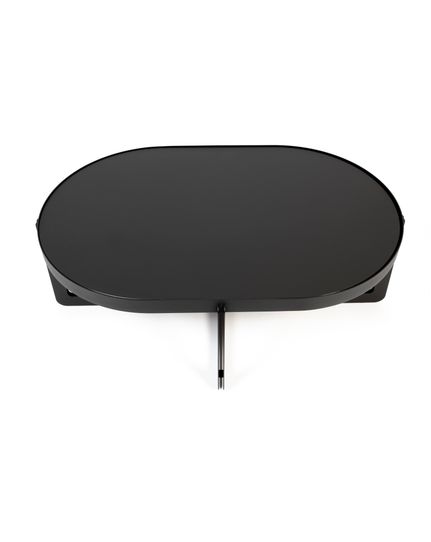 Centre coffee table oval Front Side